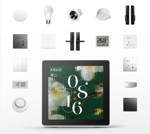 头联动与小米 Mesh20 网关一屏搞定全屋控制麻将胡了2试玩网站小米智能中控屏开售：支持摄像(图1)