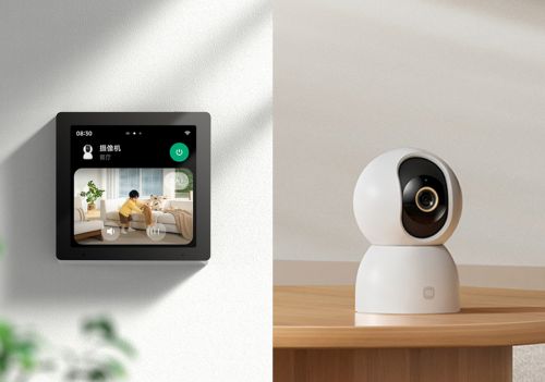 头联动与小米 Mesh20 网关一屏搞定全屋控制麻将胡了2试玩网站小米智能中控屏开售：支持摄像(图5)